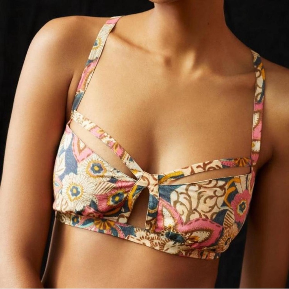 Anthropologie Pilcro Printed Surf Bra Top 
✨ Size: XS | Bust: 28 inches